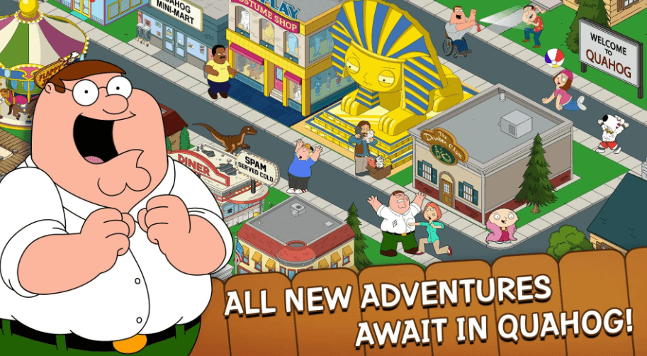 Family Guy the Quest for Stuff Apk v6.8.1 Free Shopping