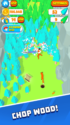 Idle Lumberjack 3d 🕹️ Play Now on GamePix