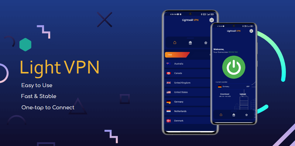 Lightsail VPN Mod Apk v1.9 Premium Unlocked