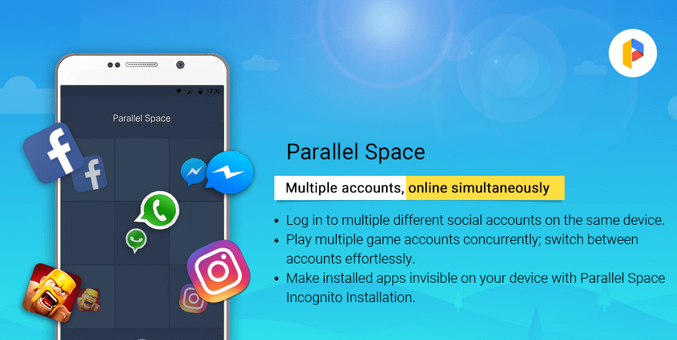 Parallel Space APK v4.0.8986 Everything Unlocked