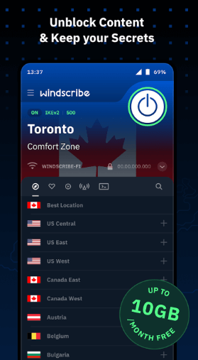 Windscribe MOD APK v3.74.1243 Download
