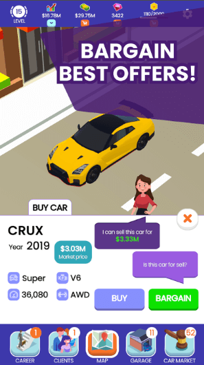 Used Car Dealer Mod Apk v1.9.925 Unlimited Money And Gems
