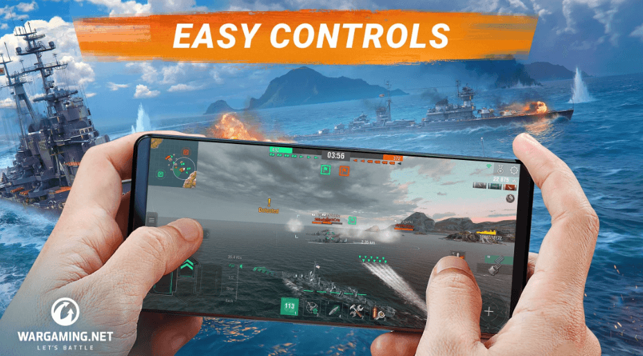 World of Warships Blitz Mod Apk v6.5.0 Download All Ships