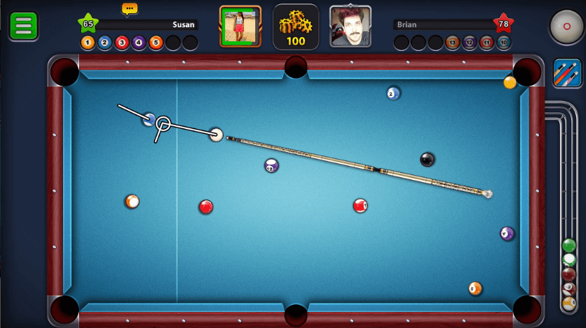 8 Ball Pool- Top 10 Best Multiplayer Arcade Games (Popular) For Android