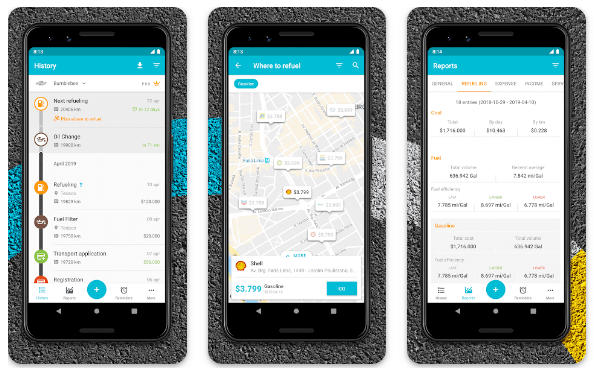 Drivvo - Car Management, Fuel log, Find Cheap Gas