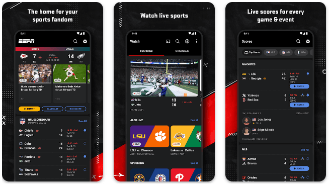 ESPN- Top 10 Best Sports Apps for Android