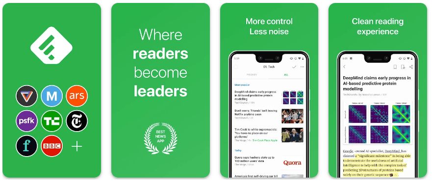 Feedly- Top 10 Best News-Magazines Apps (Updated)