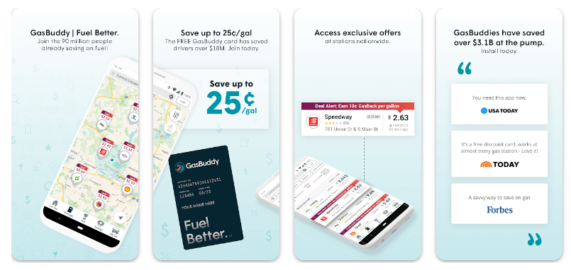 GasBuddy- Top 10 Best Auto Vehicles Apps