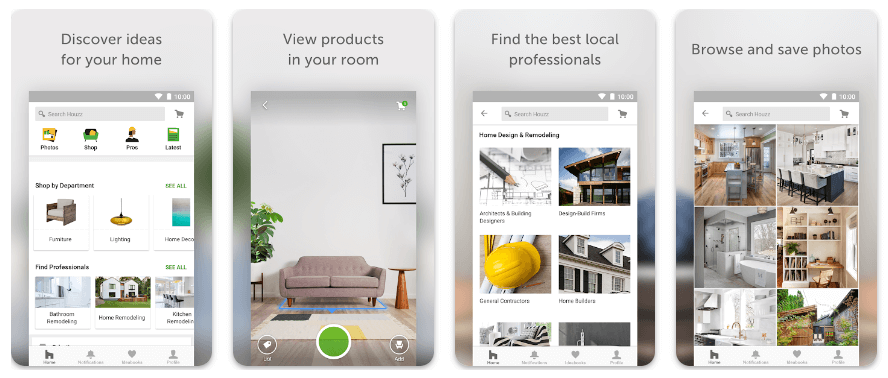 Houzz- Top 10 Best House & Home Apps (Home Builder)