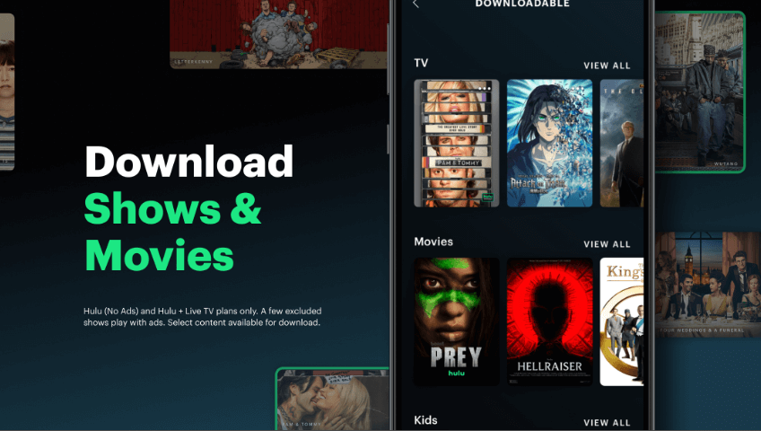 Hulu- Top 10 Best Entertainment Apps (Free Watch) for Android 2024