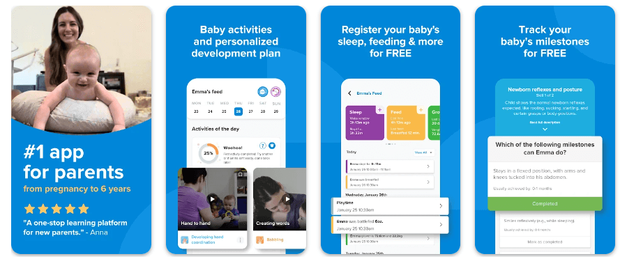 Kinedu: Baby Development App- Top 10 Best Family Apps (Parenting)
