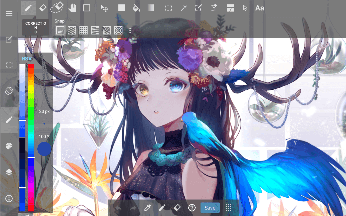 MediBang Paint - Make Art!- Top 10 Best Art Design Apps (Free) For Android