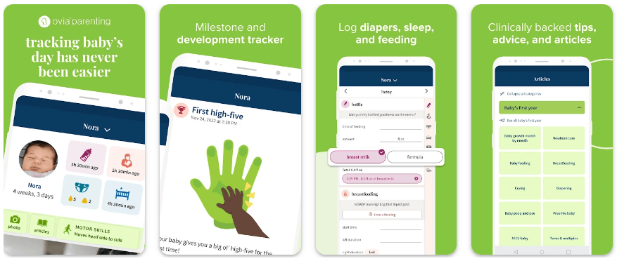 Ovia Parenting & Baby Tracker