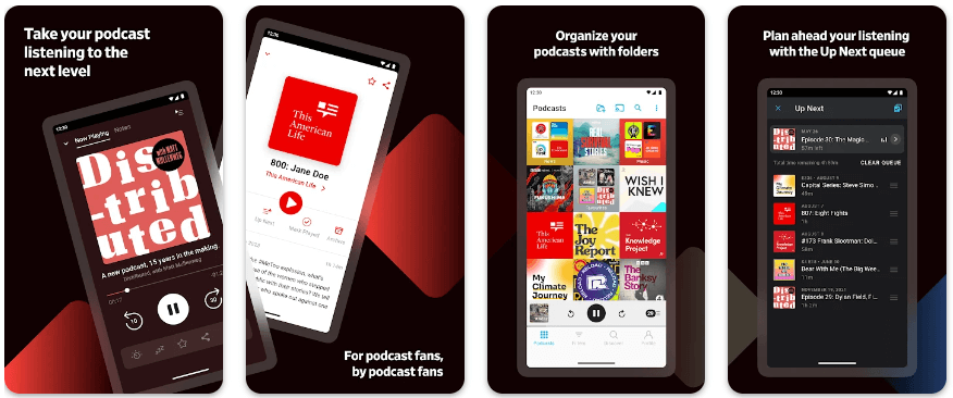 Pocket Casts- Top 10 Best Offline Reading Apps (Quick Learn)