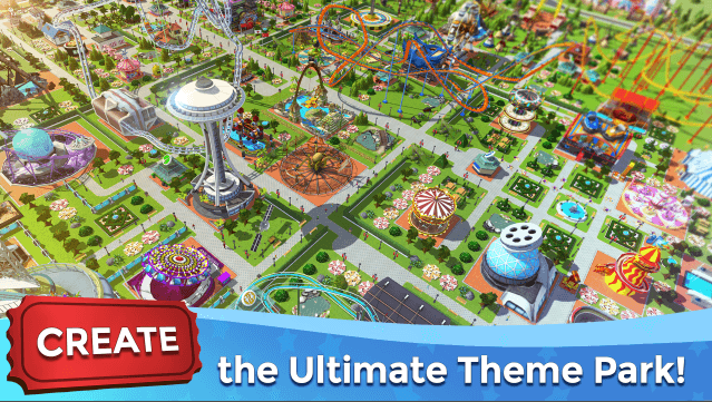 RollerCoaster Tycoon Touch- 10 Best Simulation Games (Most Playing)