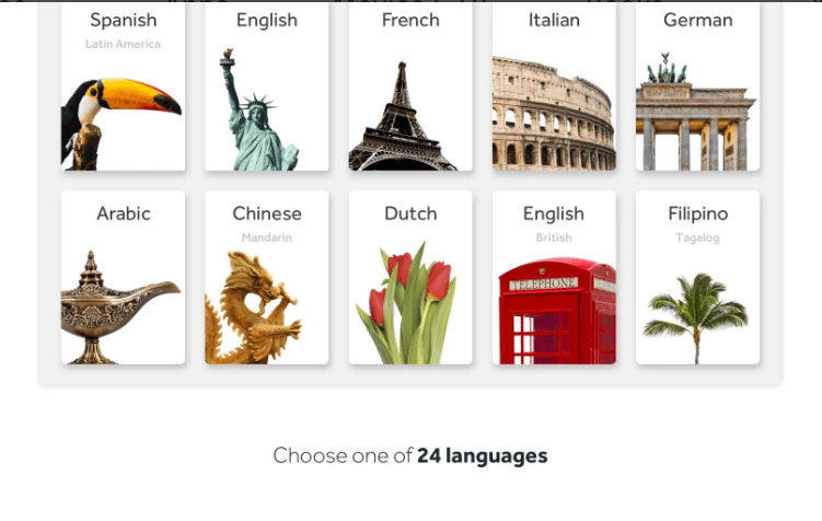 Rosetta Stone- Top 10 Best Language Learning Apps (Dictionary)