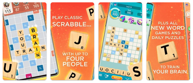 Scrabble GO- Top 10 Best Word Games
