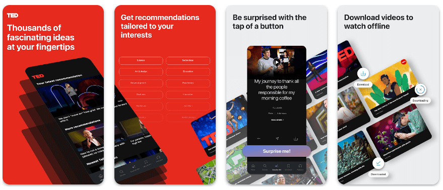 TED-Top 10 Best Reference and Educational Apps