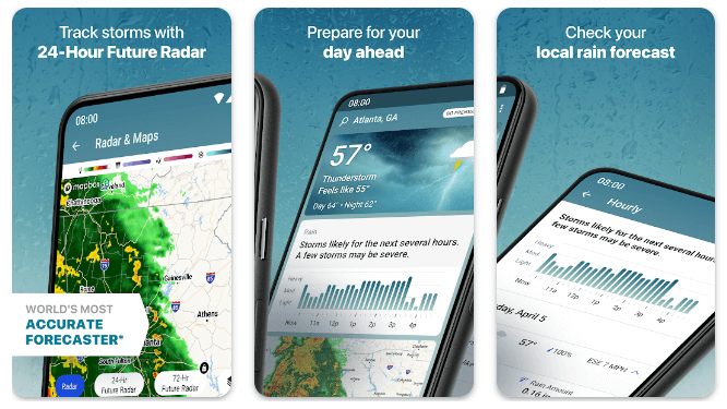 The Weather Channel- Top 10 Best Weather Apps (Free Widgets)