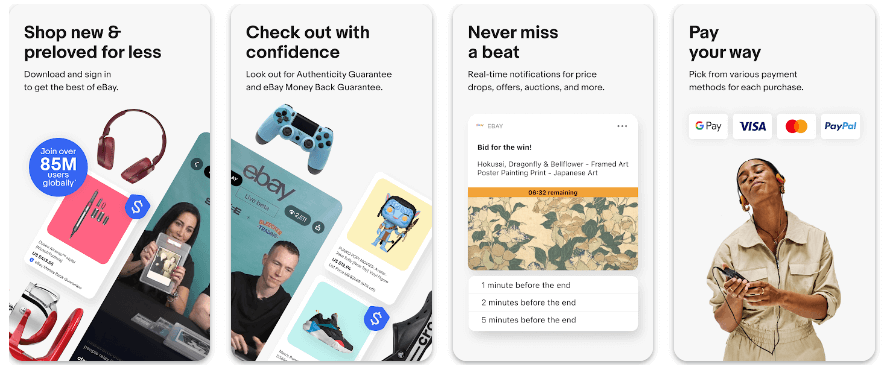 eBay- Top 10 Best Shopping Apps